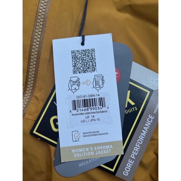 Rab Khroma Volition GORE-TEX Jacket Women's NWT - Large - Picture 3 of 9